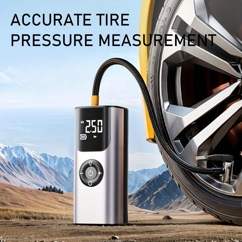 Car Portable Tire Inflator - Portable Car Air Pump Tire Inflator