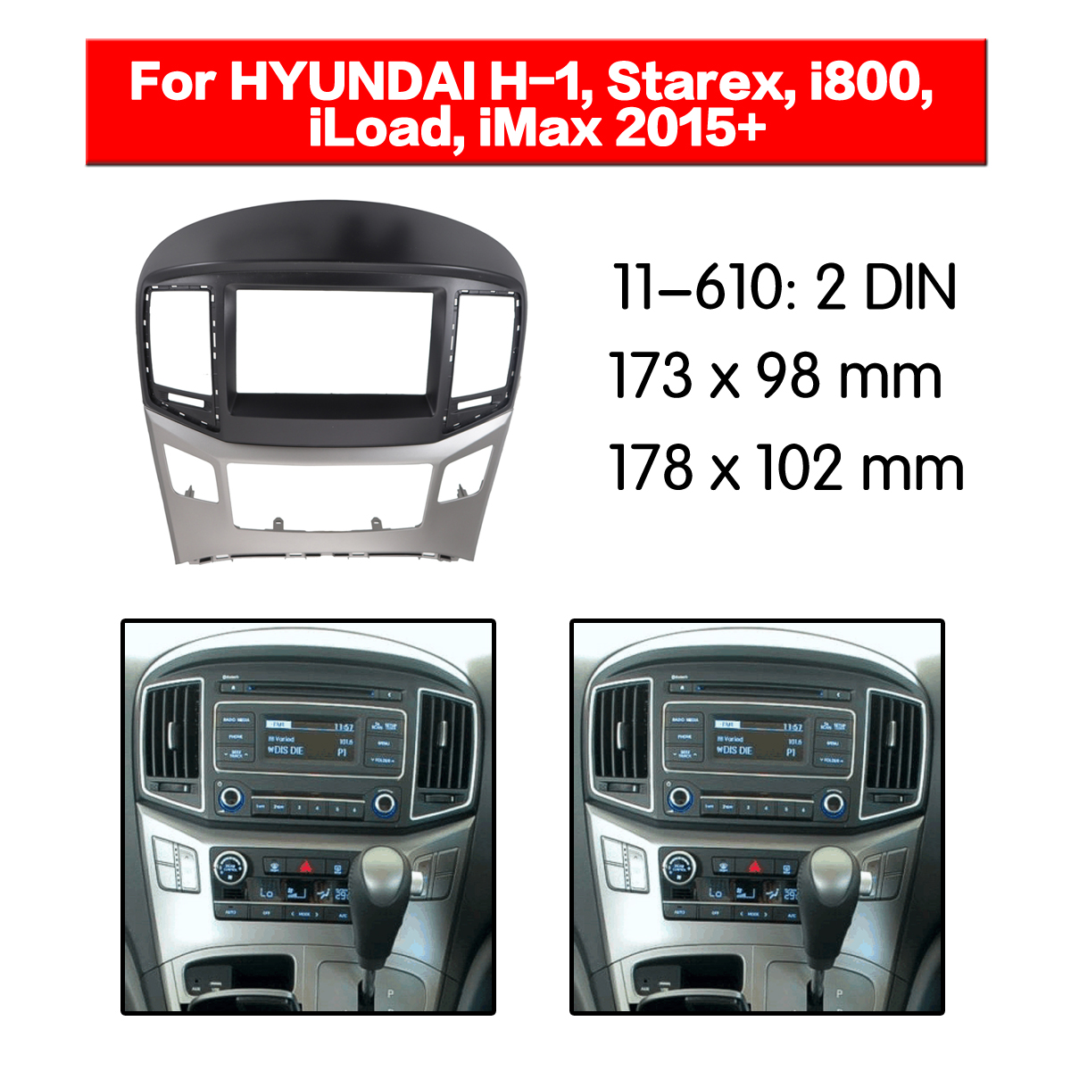 Car Accessories Kit - Car Accessories of Fascia Panel Stereo
