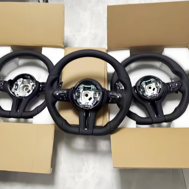 Car Accessories Kit - Car Steering Wheel Leather For BMW