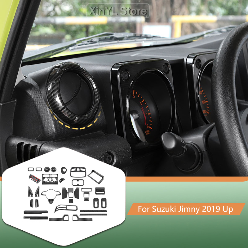 Car Accessories Kit - Car 38pcs Center Console Control Gear