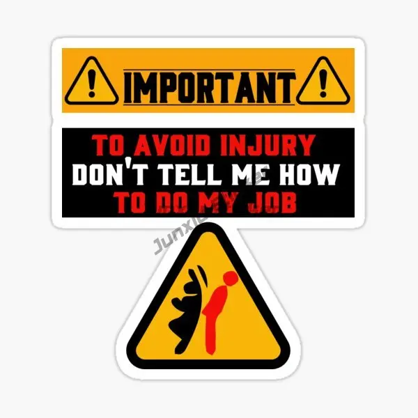 Don't Tell Me How To Do My Job - Car Accessories Job review and price