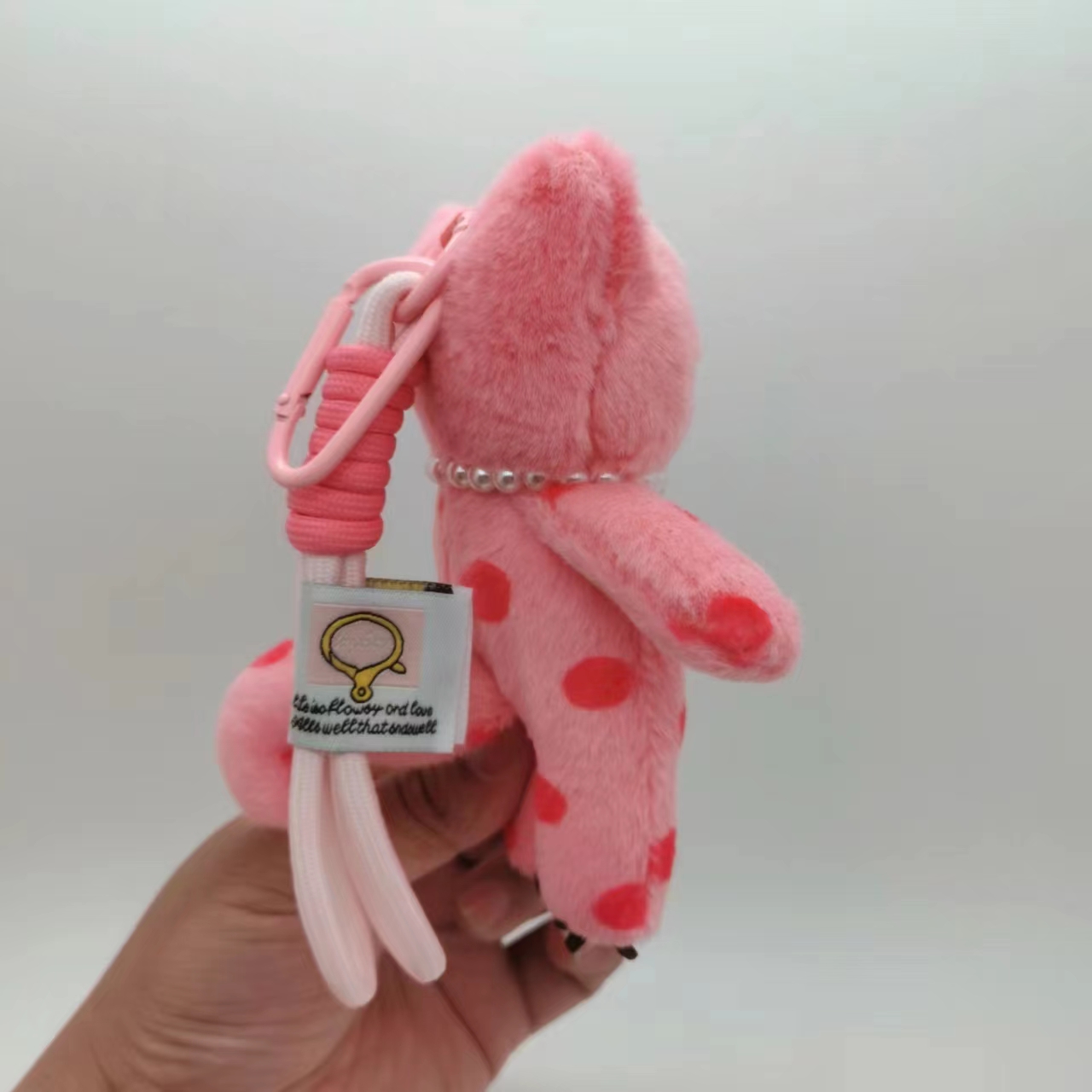 15cm Kawaii Pink Cat Plush Key - Car Accessories Girly review and price