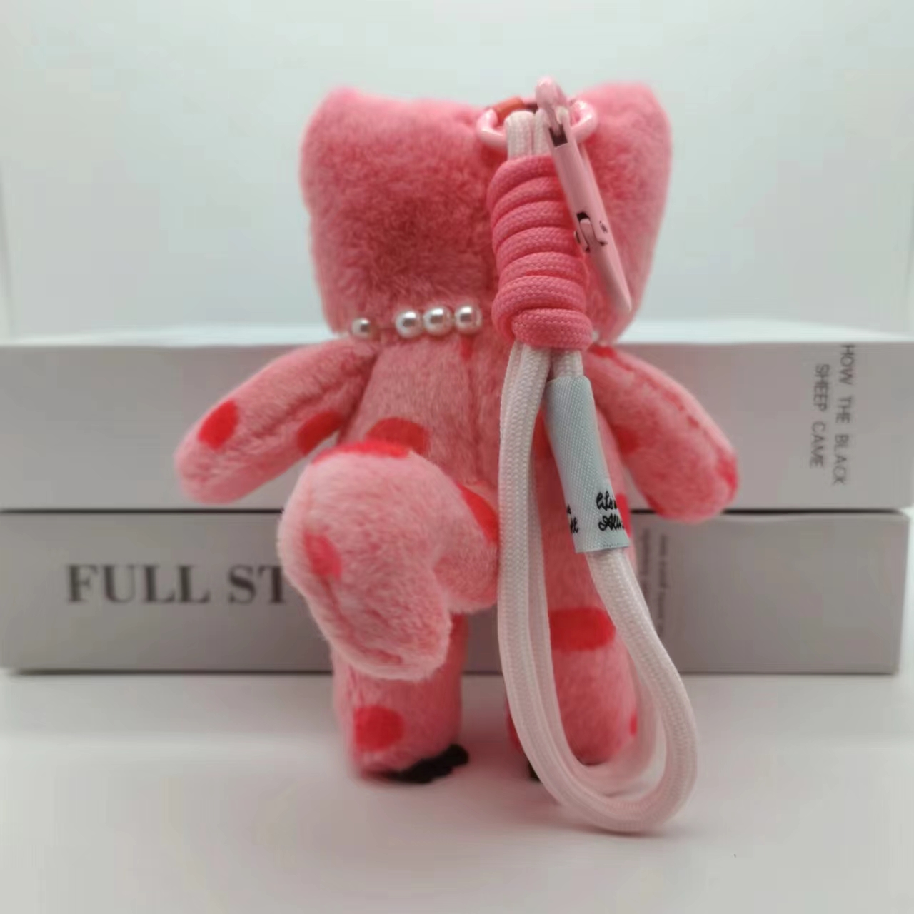 15cm Kawaii Pink Cat Plush Key - Car Accessories Girly review and price