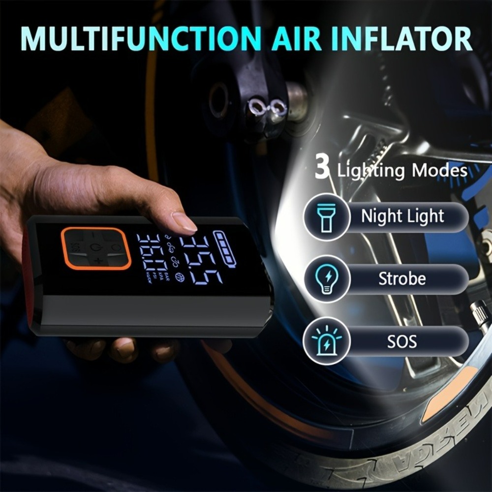 Portable Air Compressor Cordle - Car Portable Tire Inflator review and price