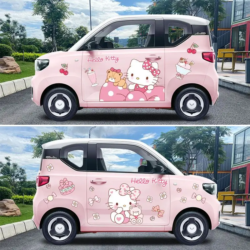 Hello Kitty Car Sticker Cover  - Car Accessories Japanese review and price