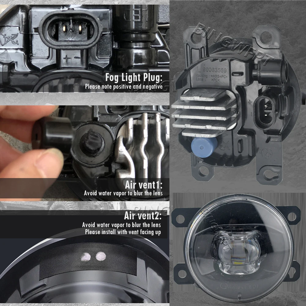 Car Led Lens Fog Lamp Assembly - Car Accessories Uae review and price