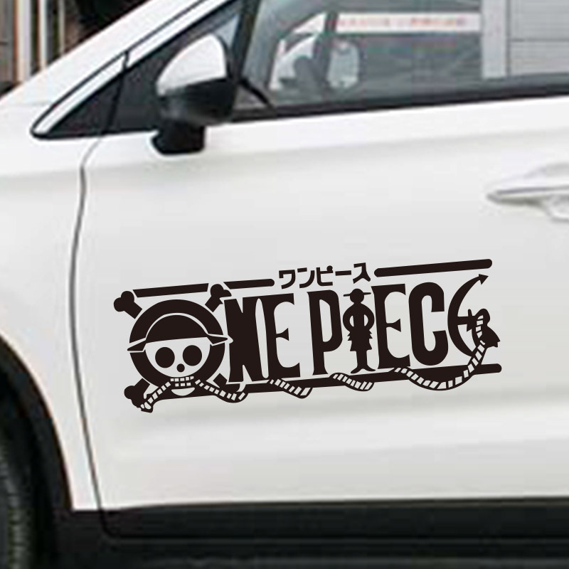 One Piece Anime Personality Ca - Car Accessories Japanese review and price