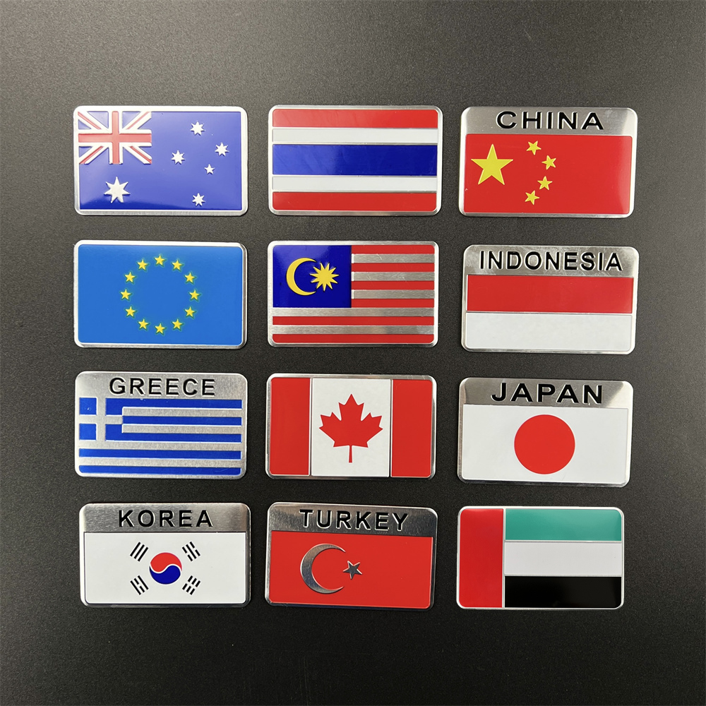 Aluminum Sticker National Flag - Car Accessories Uae review and price