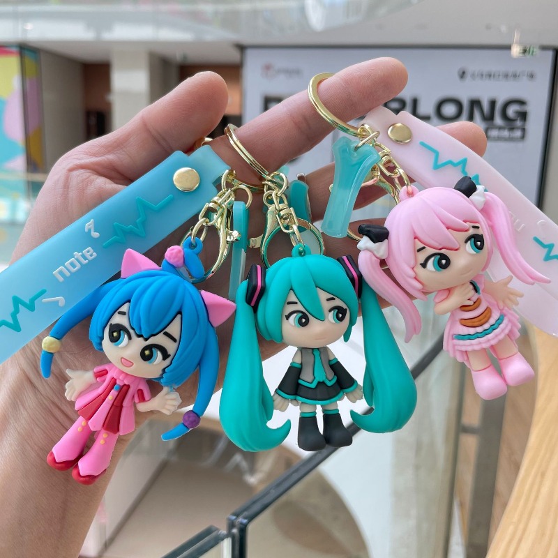 Hatsune Miku Keychain New Crea - Car Accessories Japanese review and price
