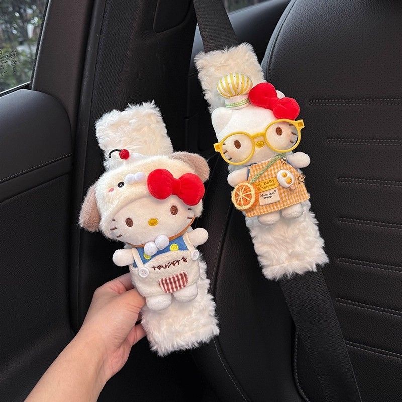 Sanrio Car Seat Belt Shoulder  - Car Accessories Japanese review and price