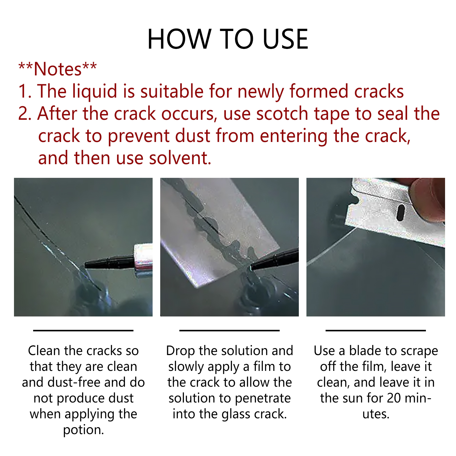Windshield Car Crack Repair Ki - Car Accessories Kit review and price