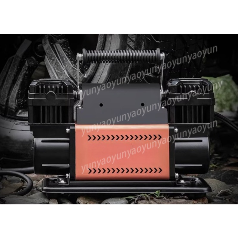 High Power Double Cylinder Car - Car Portable Tire Inflator review and price
