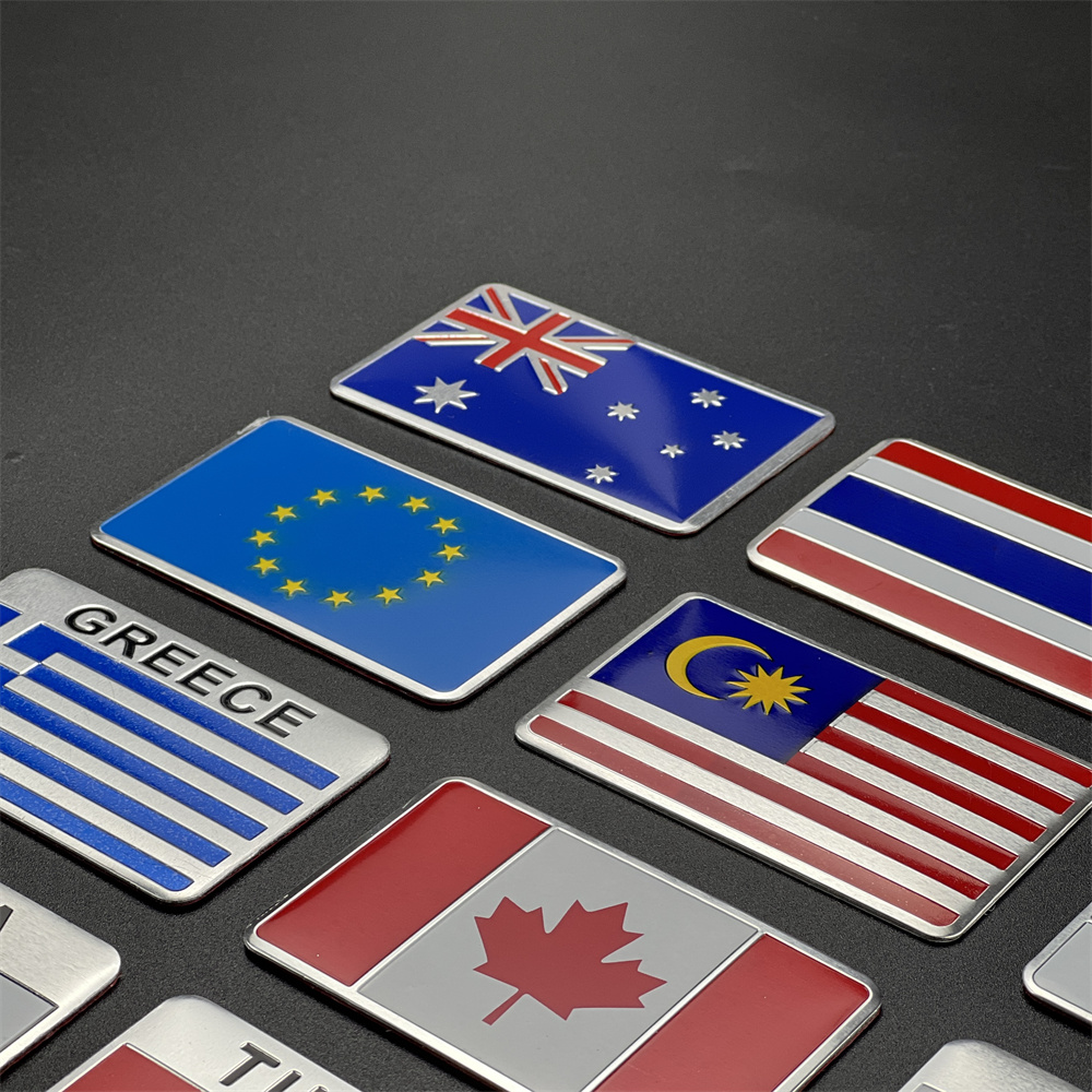 Aluminum Sticker National Flag - Car Accessories Uae review and price