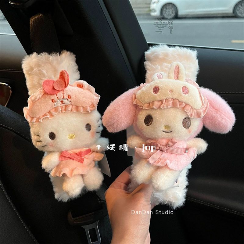 Sanrio Car Seat Belt Shoulder  - Car Accessories Japanese review and price