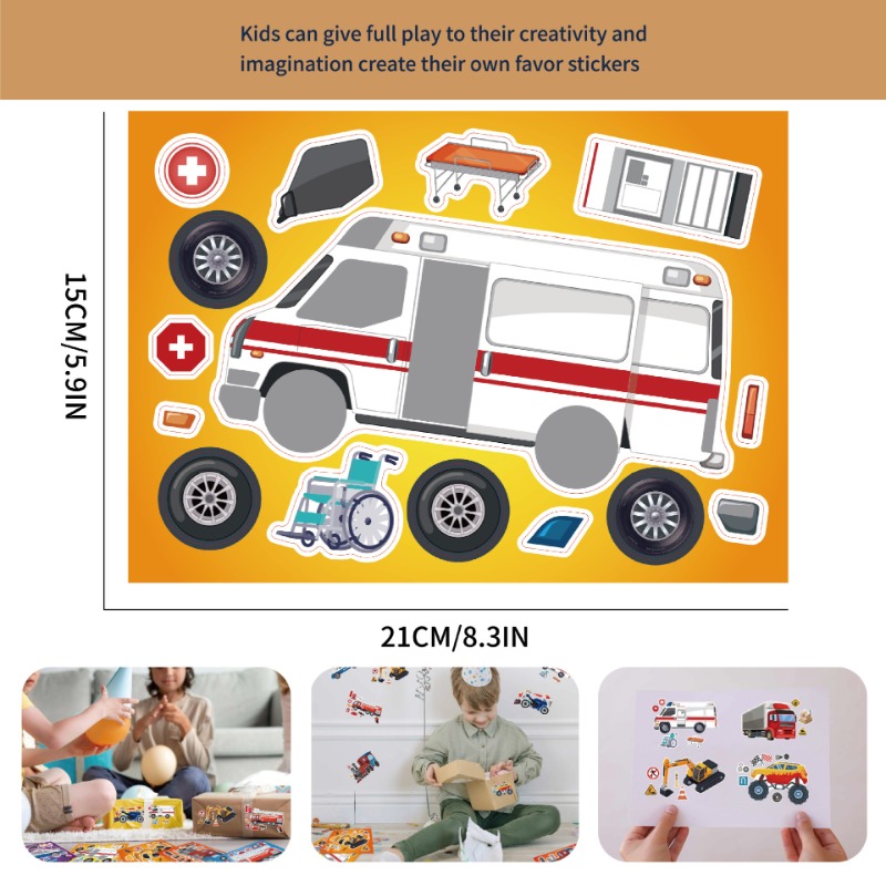 8Sheets Engineering Vehicle St - Car Accessories Girly review and price