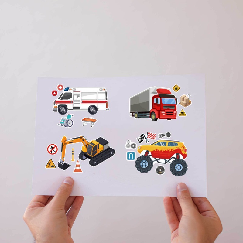 8Sheets Engineering Vehicle St - Car Accessories Girly review and price