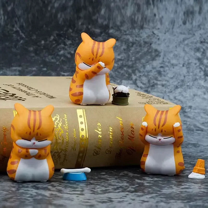 Thinking Cat Blind Box Cute An - Car Accessories Girly review and price